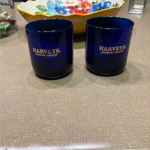 Harvey bristle glass bar set